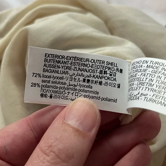 NWT Zara Tie Dye Cowl Neck Maxi Slip Dress Jewel Bead Detailing Medium Green - Picture 11 of 12